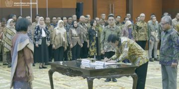 Pelantikan Pejabat Pimpinan Tinggi Madya Kemenkeu