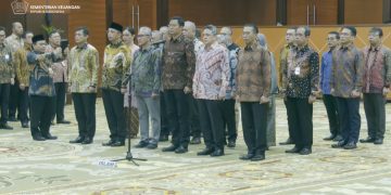 Pelantikan Pejabat Pimpinan Tinggi Madya Kemenkeu