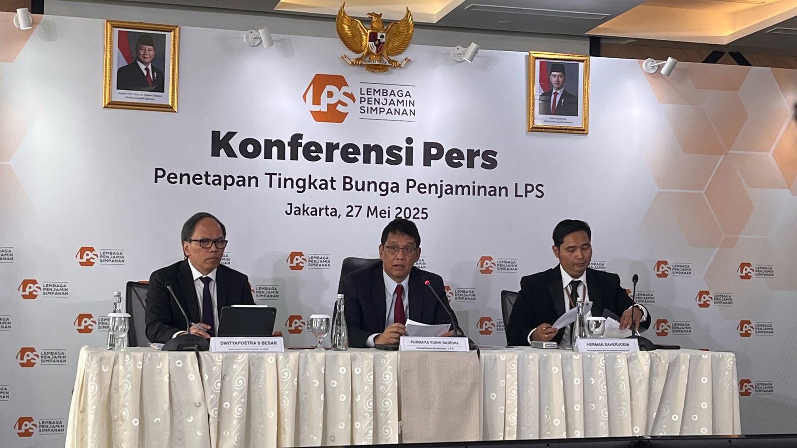 Konferensi Pers Tingkat Bunga Penjaminan LPS
