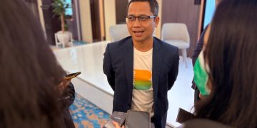 SVP Corporate Secretary BSI Wisnu Sunandar, di Gedung The Tower Kantor Pusat BSI