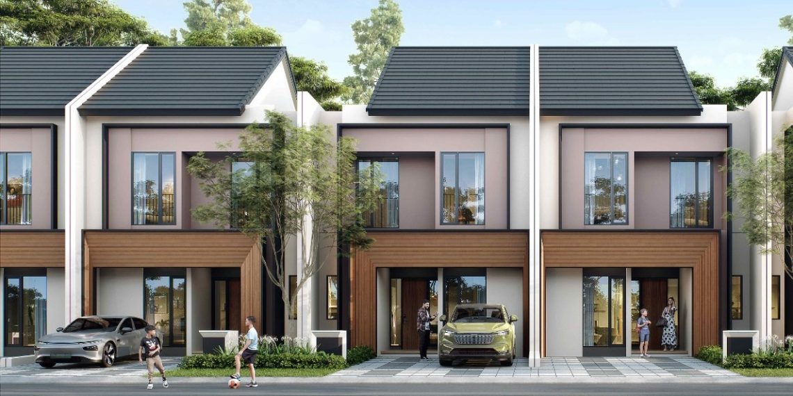 Ilustrasi hunian mewah gen Z