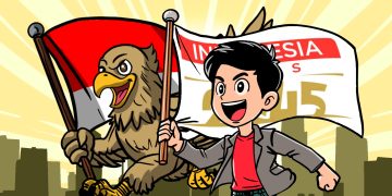 Ilustrasi Generasj Emas 2045 (foto:Harian Disway)