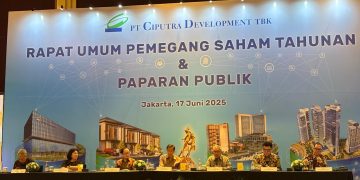 Rapat Umum Pemegang Saham Tahunan (RUPST) PT Ciputra Development Tbk atau CTRA, Selasa (17/6)