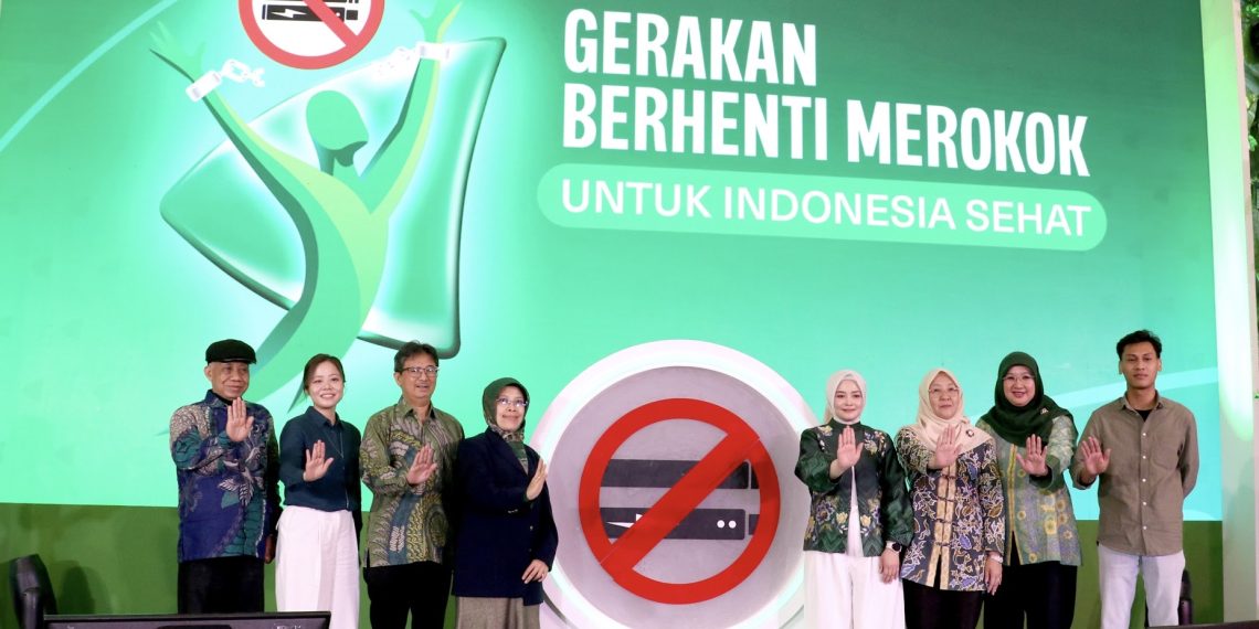 Kemenkes dengan dukungan dari Kenvue, dan Perhimpunan Dokter Paru Indonesia (PDPI) resmi meluncurkan kampanye Gerakan Berhenti Merokok untuk Indonesia Sehat.