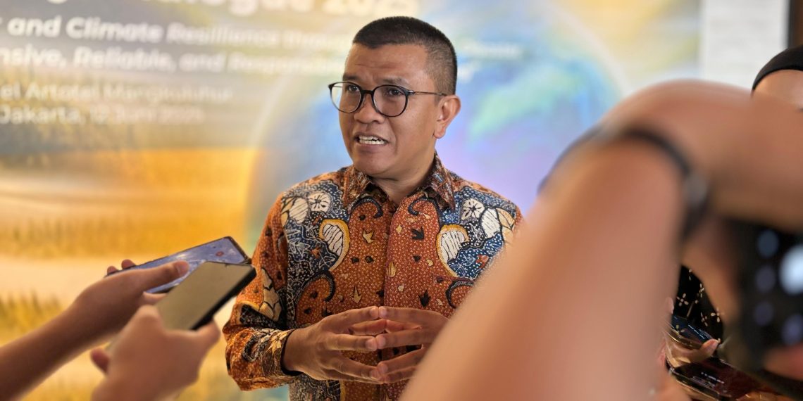 Direktur Teknik Operasi PT Reasuransi Indonesia Utama (Persero) atau Indonesia Re Delil Khairat