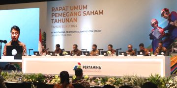 Rapat Umum Pemegang Saham Tahunan (RUPST) Tahun Buku 2024 PT Pertamina Geothermal Energy pada Selasa (3/6)