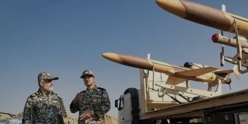 Ilustrasi rudal balistik milik Iran (foto: ist)