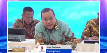 Direktur Utama BEI, Iman Rachman