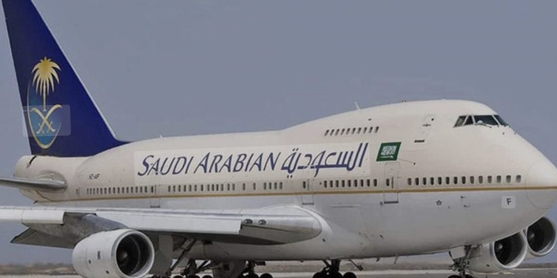 Ilustrasi pesawat Saudi Airlines (foto: istimewa)