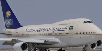 Ilustrasi pesawat Saudi Airlines (foto: istimewa)