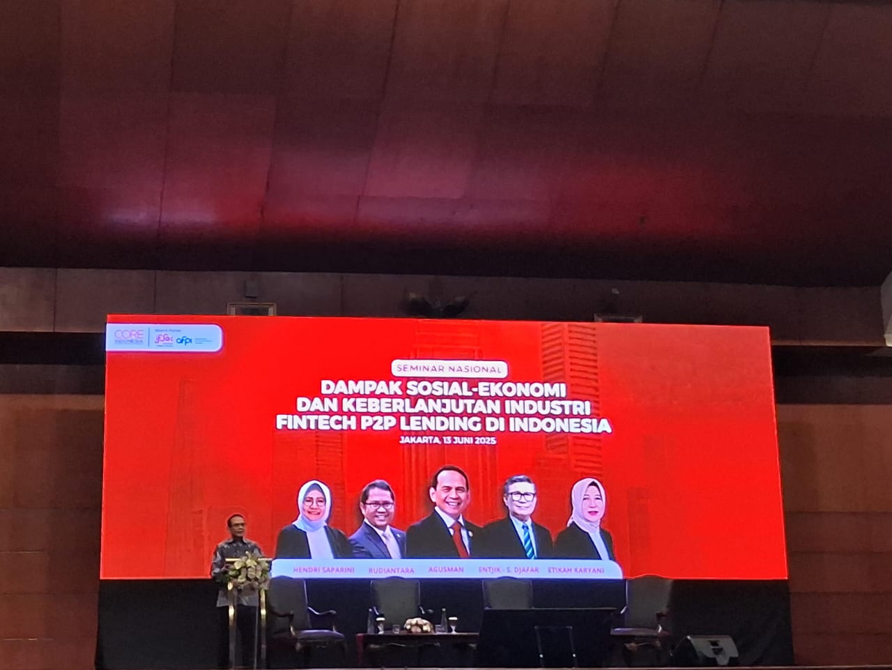 Kepala Eksekutif Pengawas Lembaga Pembiayaan, Perusahaan Modal Ventura, Lembaga Keuangan Mikro dan Lembaga Jasa Lainnya OJK, Agusman.