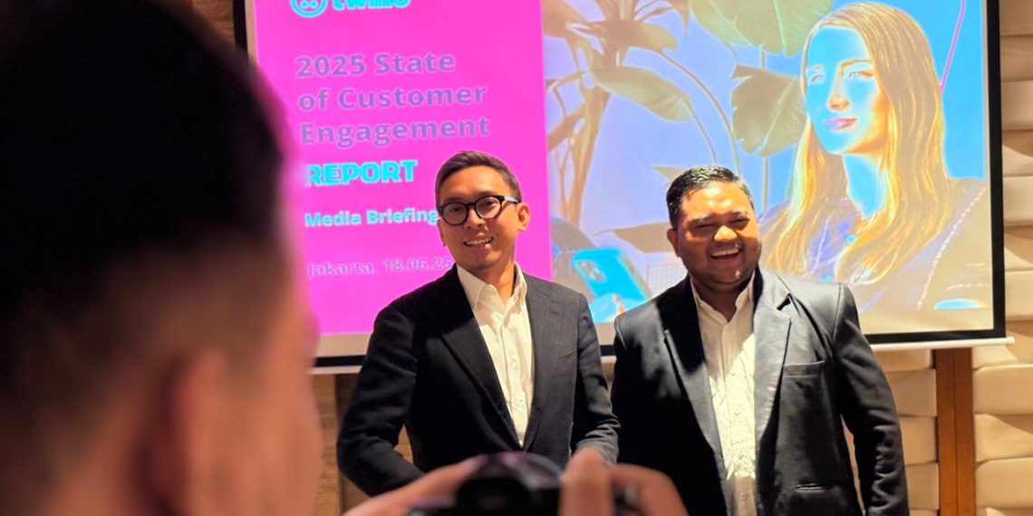PPM School of Management Noveri Maulana (kanan) dalam Media Briefing Twilio Rilis 2025 State of Customer Engagement Report (SOCER), di Jakarta, Rabu, 18 Juni 2025.