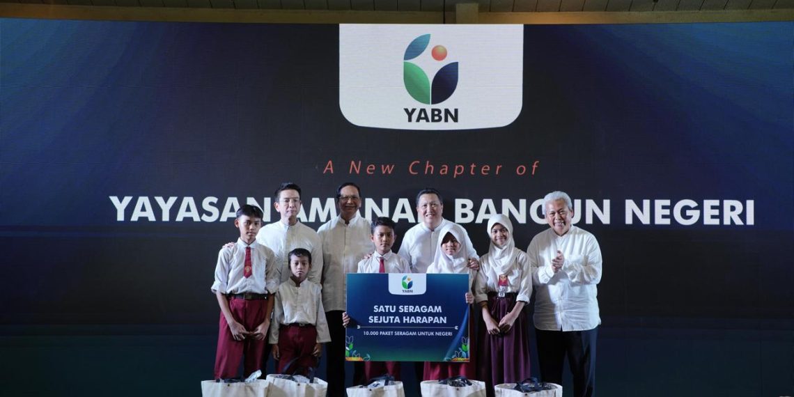 Boy Thohir dalam peluncuran Yayasan Amanah Bangun Negeri