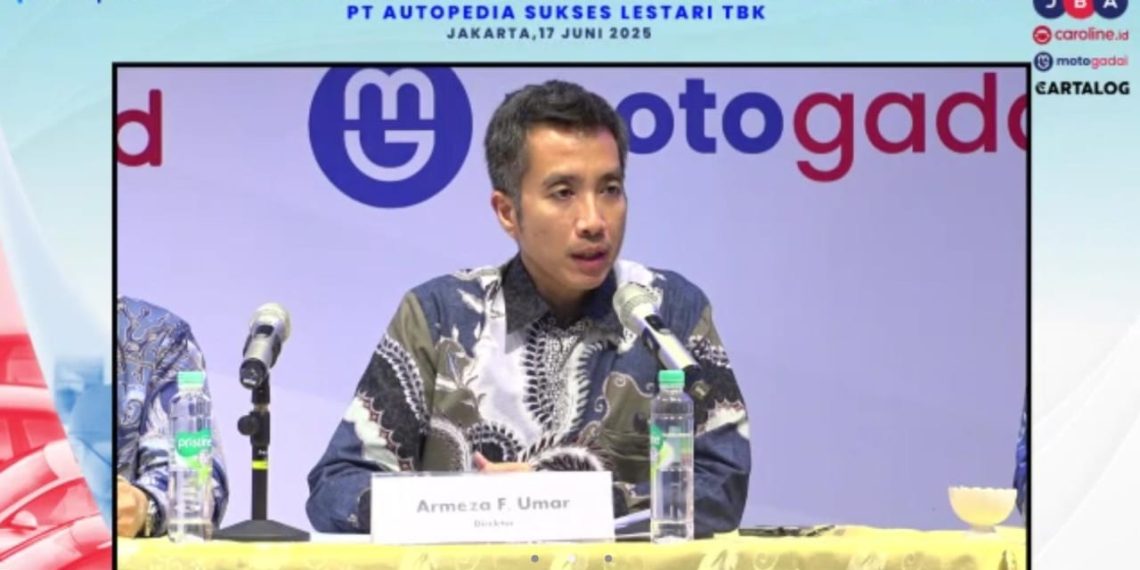 Direktur Keuangan ASLC, Armeza Umar