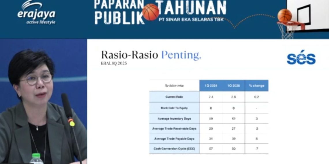 Direktur Perseroan ERAL, Suryawati.