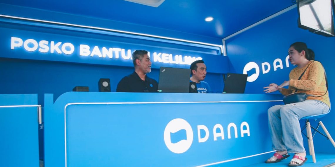 Peresmian Posko Bantuan Keliling DANA