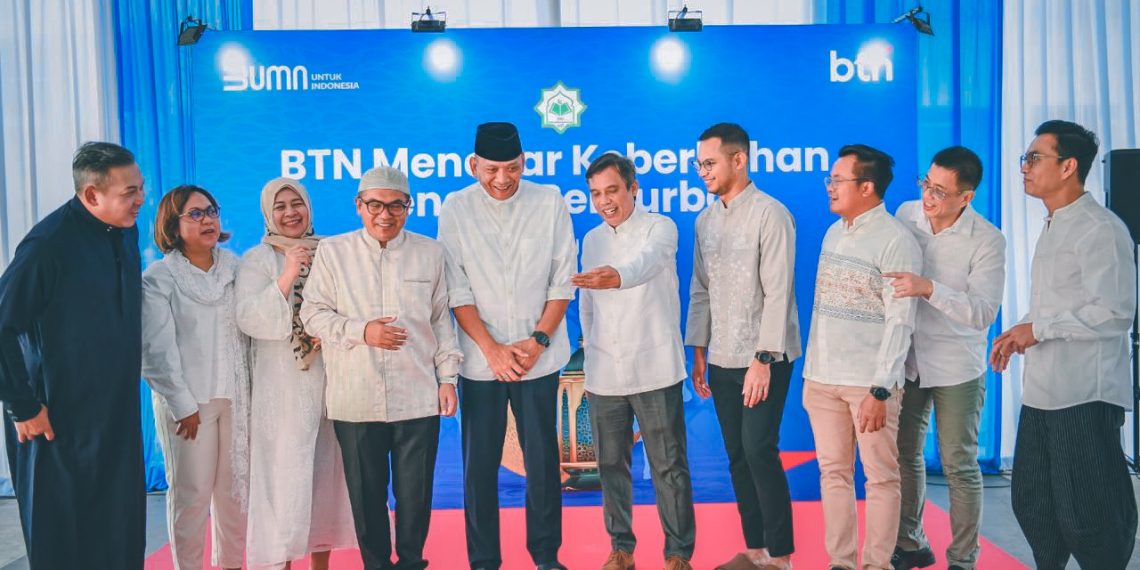 Tebar Keberkahan Idul Adha, BTN Sumbangkan 587 Hewan Kurban