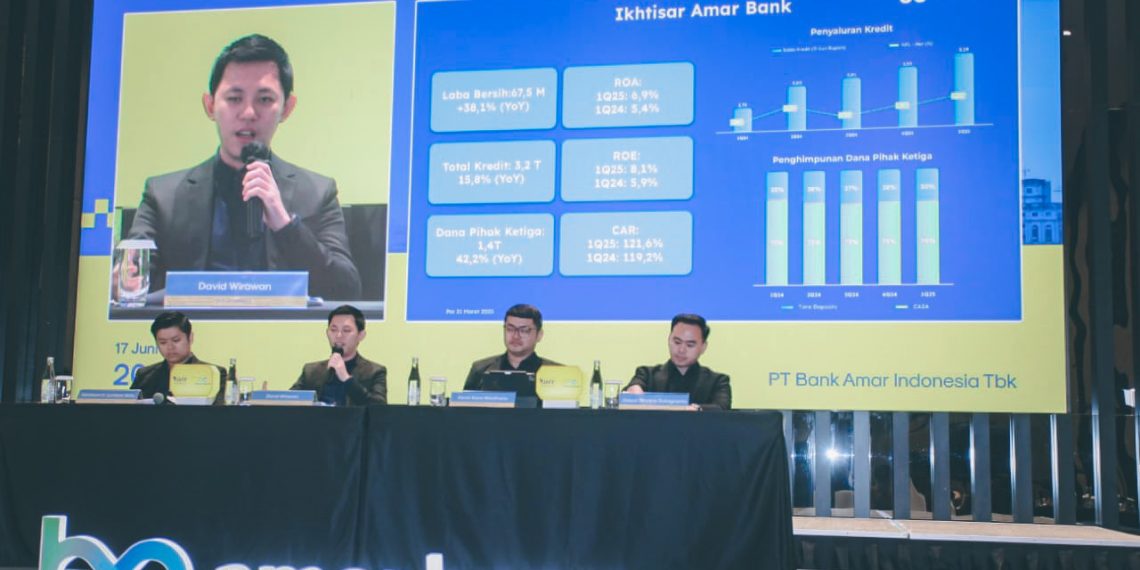 Amar Bank Kucurkan Dividen Rp95,47 Miliar dan Catat Pertumbuhan Laba Signifikan