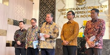 Konferensi Pers Diseminasi Hasil Perundingan IEU CEPA