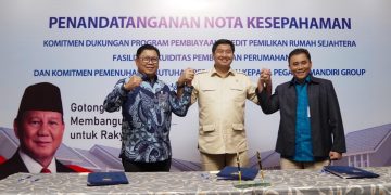 Bank Mandiri dengan Kementerian Perumahan dan Kawasan Permukiman serta BP Tapera