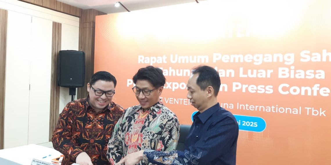 Public Expose 2025 Venteny Fortuna Internasional di Jakarta, Rabu, 18 Juni 2205.
