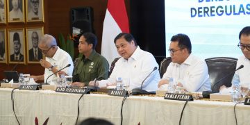 Konferensi Pers Deregulasi Kebijakan Perdagangan dan Kemudahan Berusaha