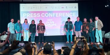 Konferensi pers Jazz Gunung Bromo 2025, di Jakarta, Kamis, 3 Juli 2025 (Foto: M.Ibrahim)