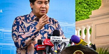 Menteri Perumahan dan Kawasan Permukiman (PKP), Maruarar Sirait, memberikan keterangannya usai dipanggil Presiden Prabowo Subianto di Istana Merdeka, pada Rabu, 30 Juli 2025. (Foto: BPMI Setpres)