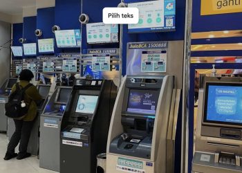 Ilustrasi mesin ATM bank (foto: Ist)