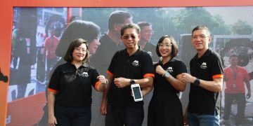 Gandeng Visa Indonesia dan Garmin Indonesia, Bank Mega Meluncurkan layanan Tap to Pay di Jakarta, Sabtu, 12 Juli 2025 (foto: Erman Subekti)