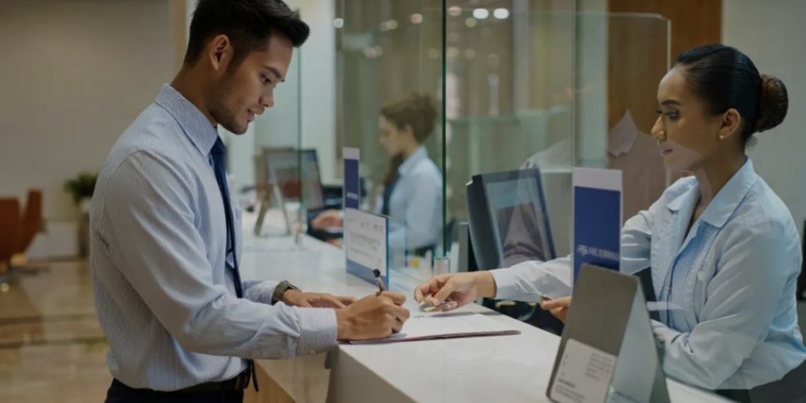 Ilustrasi pelayanan bank