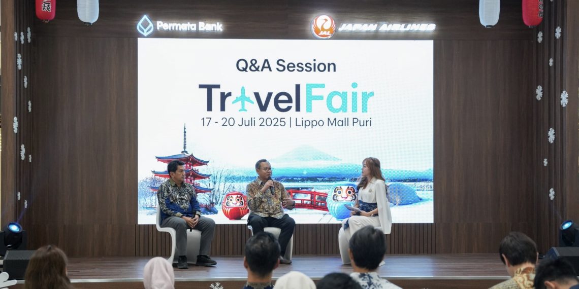 Peresmian Permata Bank x Japan Airlines Travel Fair 2025.