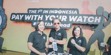 Bank Mega, Visa Indonesia dan Garmin meluncurkan “Pay with Your Watch”