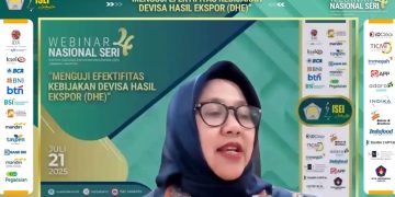 Kepala Departemen Statistik merangkap Direktur Eksekutif Bank Indonesia (BI), Riza Tyas Utami Hirsam