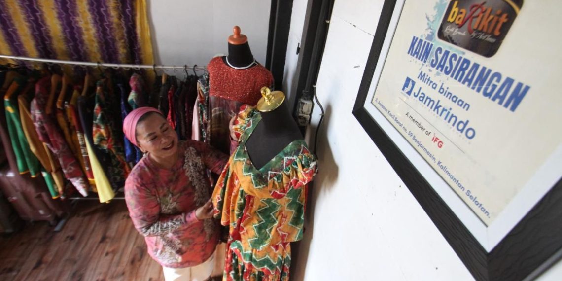 Ilustrasi pelaku UMKM binaan Jamkrindo