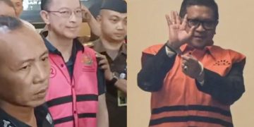 Tom Lembong dan Hasto Kristiyanto pakai baju tahanan tipikor