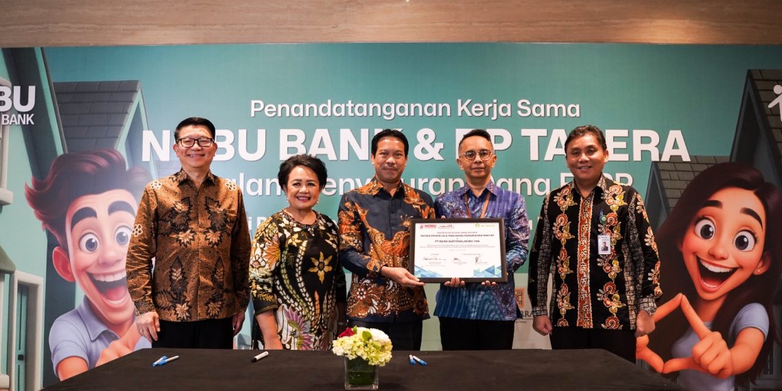 Penandatanganan Kerja sama Nobu Bank dan BP Tapera