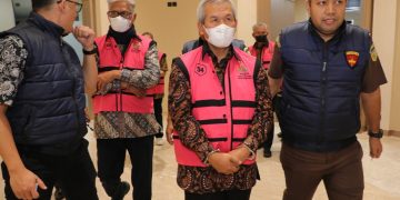 Penetapan dan penahanan delapan tersangka baru perkara korupsi pemberian kredit PT Sritex.