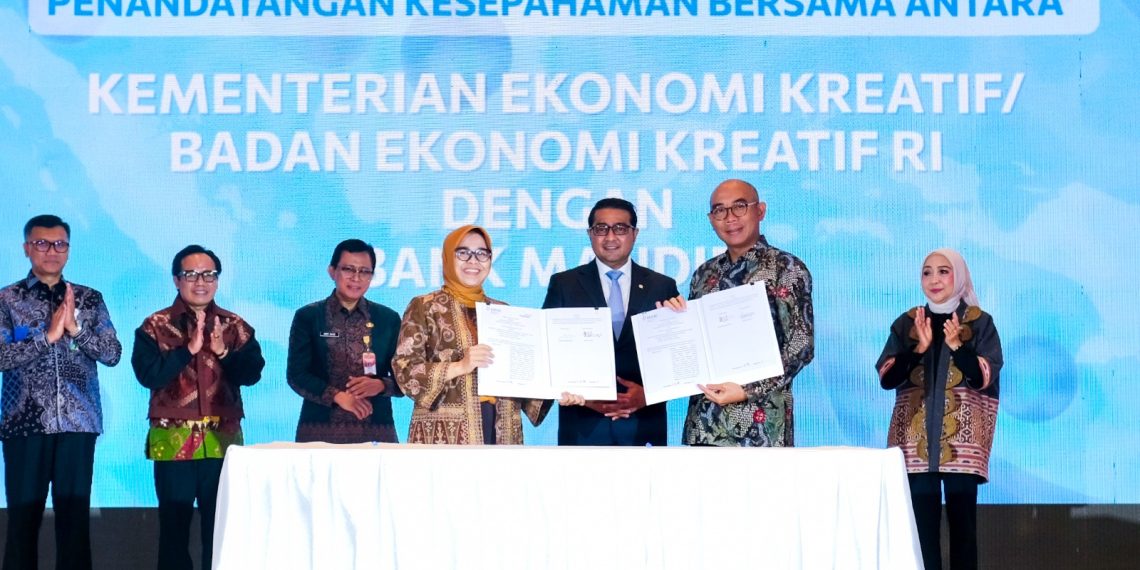 Bank Mandiri Perkuat Sinergi untuk Dukung Pelaku Usaha Kreatif