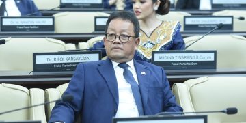 Wakil Ketua Komisi XII DPR RI Sugeng Suparwoto saat mengikuti Sidang Tahunan MPR dan Sidang Bersama DPD-DPR RI 2025, di Gedung Nusantara II, DPR RI, Senayan, Jakarta, Jumat (15/8/2025). Foto: DPR