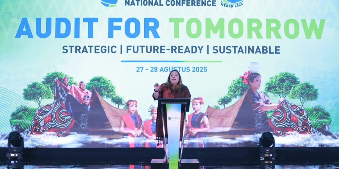 Konferensi Nasional 2025 yang digelar oleh The Institute of Internal Auditors (IIA) Indonesia, di JW Marriott Hotel, Medan, 27-28 Agustus 2025.