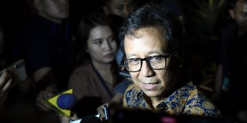 Menteri Kesehatan Budi Gunadi Sadikin memberikan keterangannya kepada awak media di Istana Kepresidenan Jakarta, pada Selasa, 5 Agustus 2025. Foto: BPMI Setpres