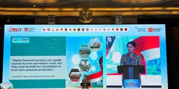 Kepala Eksekutif Pengawas Perilaku Pelaku Usaha Jasa Keuangan, Edukasi, dan Perlindungan Konsumen, OJK Friderica Widyasari Dewi