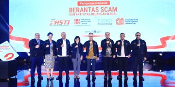 Peluncuran Kampanye Nasional Berantas Scam dan Aktivitas Keuangan Ilegal.