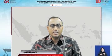 Kepala Eksekutif Pengawas Inovasi Teknologi Sektor Keuangan, Aset Keuangan Digital, dan Aset Kripto (IAKD) OJK, Hasan Fawzi.