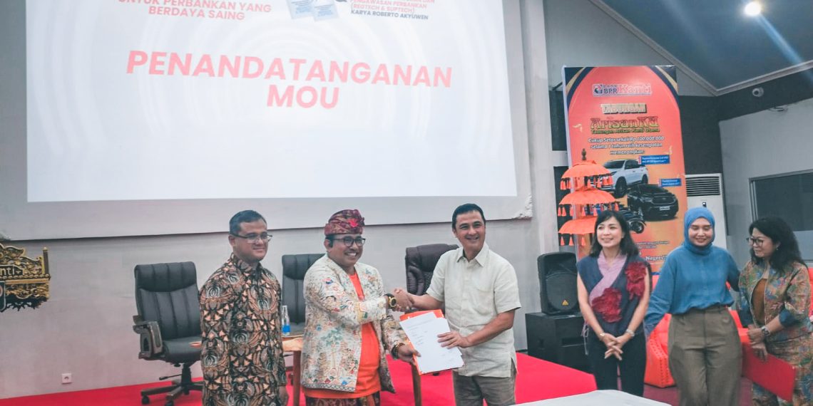 BPR Kanti Melakukan MoU dengan Universitas Hindu Indonesia dan  PT Jaringan BPR Nusantara