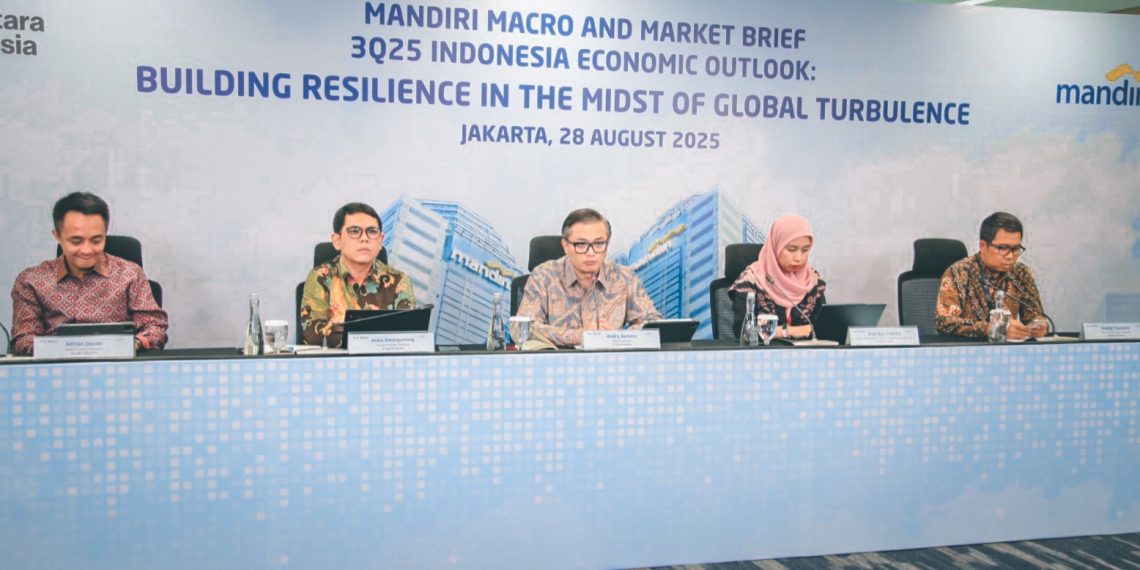 Tim Ekonom Bank Mandiri: Perekonomian Indonesia 2025 Mampu Tumbuh 5%, Butuh Kebijakan Countercyclical Hadapi Tekanan Eksternal