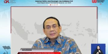 Kepala Eksekutif Pengawasan Lembaga Pembiayaan, Perusahaan Modal Ventura, Lembaga Keuangan Mikro dan Lembaga Jasa Keuangan Lainnya, OJK, Agusman.