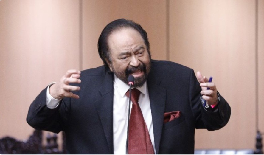 Ketum NasDem Surya Paloh Nonaktifkan Sahroni dan Nafa Urbach dari DPR