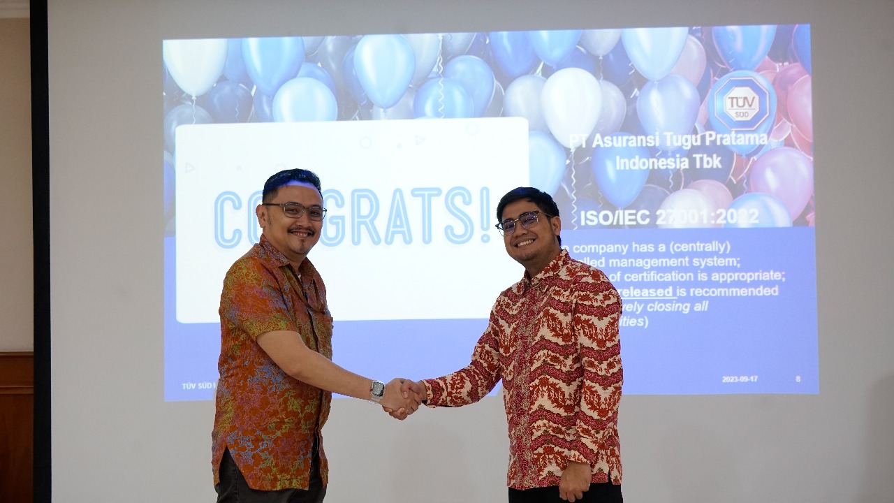 Miliki Keamanan Informasi Berstandar Internasional, Tugu Insurance Kantongi ISO 27001:2022